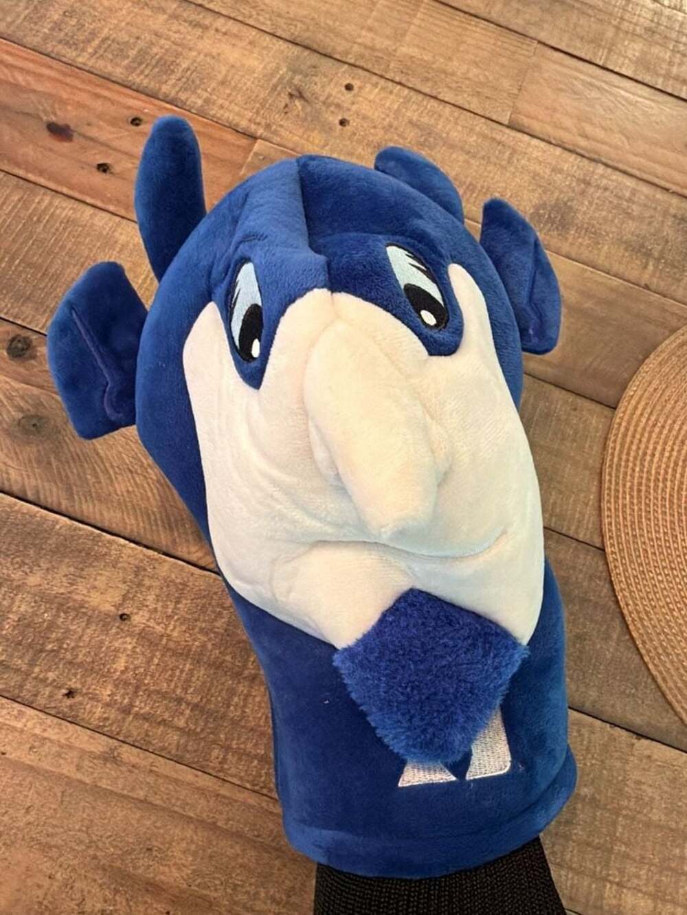NWT Duke Blue Devils Mascot Golf Club Driver Headcover